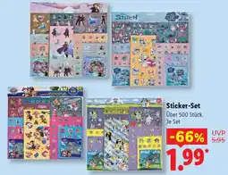 Lidl Sticker-Set Über Angebot