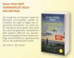Müller Klaus-Peter Wolf Sommerfeldt Solo - Der Auftrag Angebot
