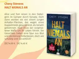 Müller Chevy Stevens Halt Niemals An Angebot