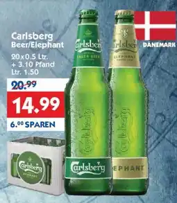 Hol'ab Getränkemarkt Carlsberg Beer/Elephant Angebot