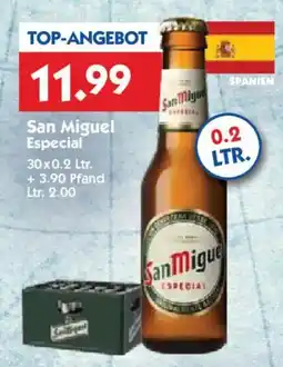 Hol'ab Getränkemarkt San Miguel Especial Angebot