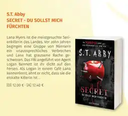 Müller S.T. Abby SECRET - DU SOLLST MICH FÜRCHTEN Angebot