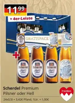 Sagasser Scherdel Premium Pilsner oder Hell Angebot