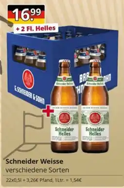 Sagasser Schneider Weisse Angebot
