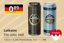 Sagasser Leikeim Pils oder Hell Angebot
