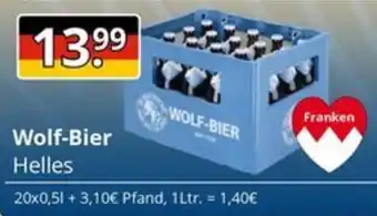 Sagasser Wolf-Bier Helles Angebot