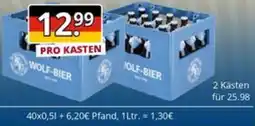Sagasser Wolf-Bier Helles Angebot