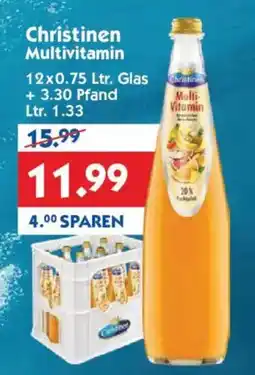 Hol'ab Getränkemarkt Christinen Multivitamin Angebot