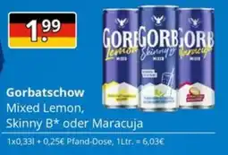 Sagasser Gorbatschow Mixed Lemon, Skinny B* oder Maracuja Angebot