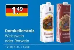 Sagasser Domkellerstolz Weisswein oder Rotwein Angebot