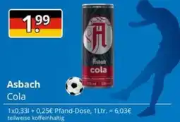 Sagasser Asbach Cola Angebot