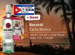 Sagasser Bacardi Carta Blanca Angebot
