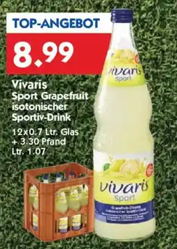 Hol'ab Getränkemarkt Vivaris Sport Grapefruit Angebot