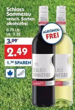 Hol'ab Getränkemarkt Schloss Sommerau versch. Sorten alkoholfrei Angebot
