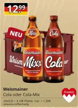 Sagasser Weismainer Cola oder Cola-Mix Angebot