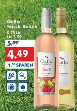 Hol'ab Getränkemarkt Gallo versch. Sorten Angebot