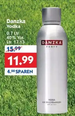 Hol'ab Getränkemarkt Danzka Vodka Angebot