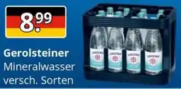 Sagasser Gerolsteiner Mineralwasser Angebot