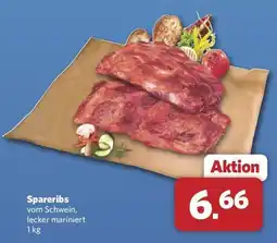 Combi Spareribs vom Schwein Angebot