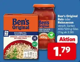 Combi Ben's Original Reis oder Reissaucen Angebot