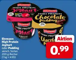 Combi Ehrmann High Protein Joghurt oder Pudding Angebot