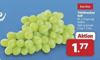 Combi kernlos Tafeltrauben hell Angebot