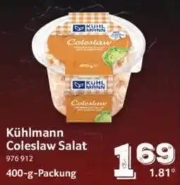 Selgros Kühlmann Coleslaw Salat Angebot