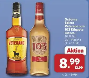Combi Osborne Solera Veterano oder 103 Etiqueta Blanca Angebot