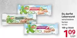 Selgros Du darfst Leberwurst Angebot
