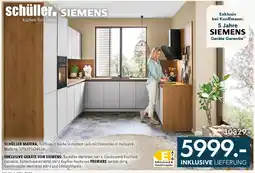 Franz Knuffmann schüller. SIEMENS küchen fürs leben Angebot