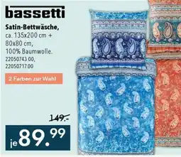 Franz Knuffmann bassetti Satin-Bettwäsche Angebot