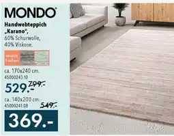Franz Knuffmann MONDO Handwebteppich "Karano" Angebot