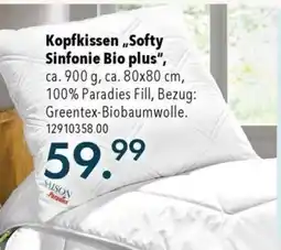 Franz Knuffmann Kopfkissen "Softy Sinfonie Bio plus" Angebot
