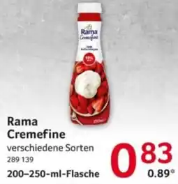 Selgros Rama Cremefine Angebot