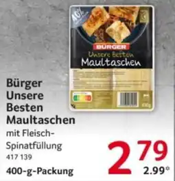 Selgros Bürger Unsere Besten Maultaschen Angebot