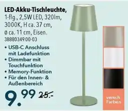 Franz Knuffmann LED-Akku-Tischleuchte Angebot