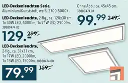 Franz Knuffmann LED-Deckenleuchte, 2-flg., ca. 31x31 cm Angebot