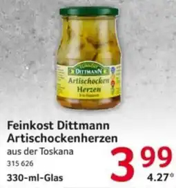 Selgros Feinkost Dittmann Artischockenherzen Angebot