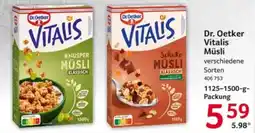 Selgros Dr. Oetker Vitalis Müsli Angebot
