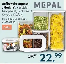 Franz Knuffmann Aufbewahrungsset "Modula", MEPAL Angebot