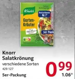 Selgros Knorr Salatkrönung Angebot