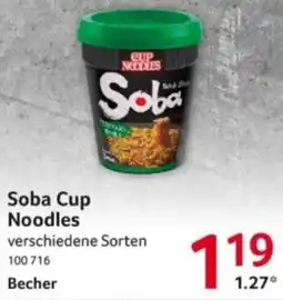 Selgros Cup Noodles Soba Angebot