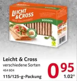 Selgros Leicht & Cross Angebot