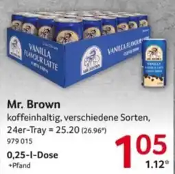 Selgros Mr. Brown Vanilla Flavour Latte Angebot