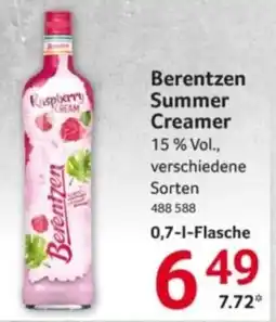 Selgros Berentzen Raspberry Creamer Angebot