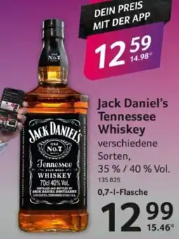 Selgros Jack Daniel's Tennessee Whiskey Angebot