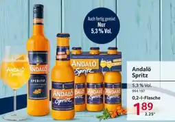 Selgros Andalö Spritz Angebot