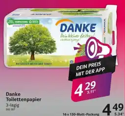 Selgros Danke Toilettenpapier Angebot
