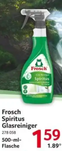Selgros Frosch Spiritus Glasreiniger Angebot