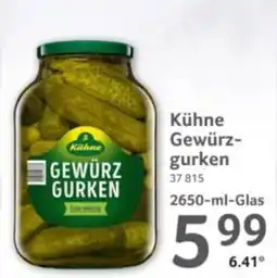 Selgros Kühne Gewürzgurken Angebot